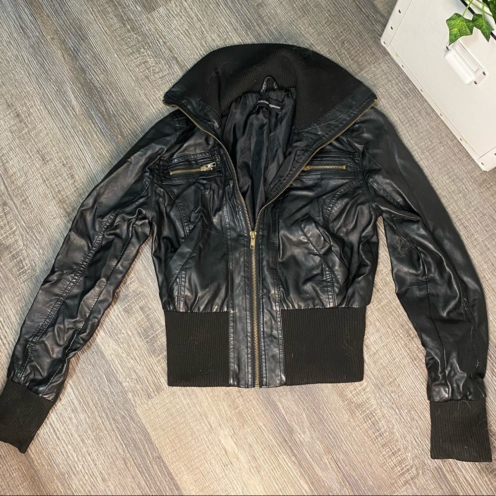 Ambiance Apparel Leather Jacket